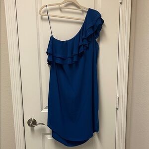 Apt. 9 Royal Blue One Shoulder Dress